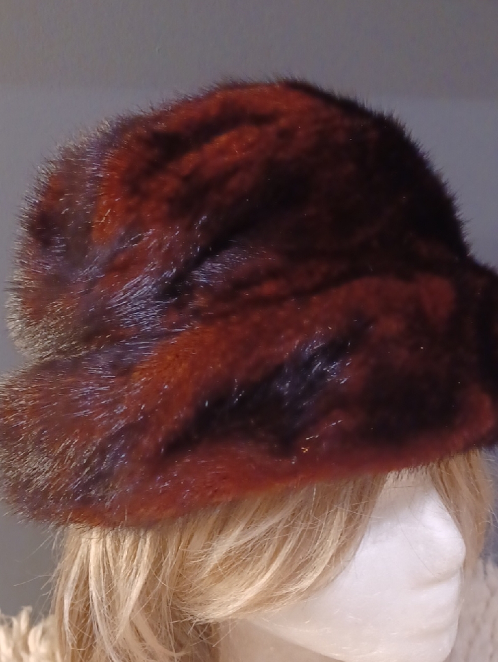 Vintage Mink Fur Hat